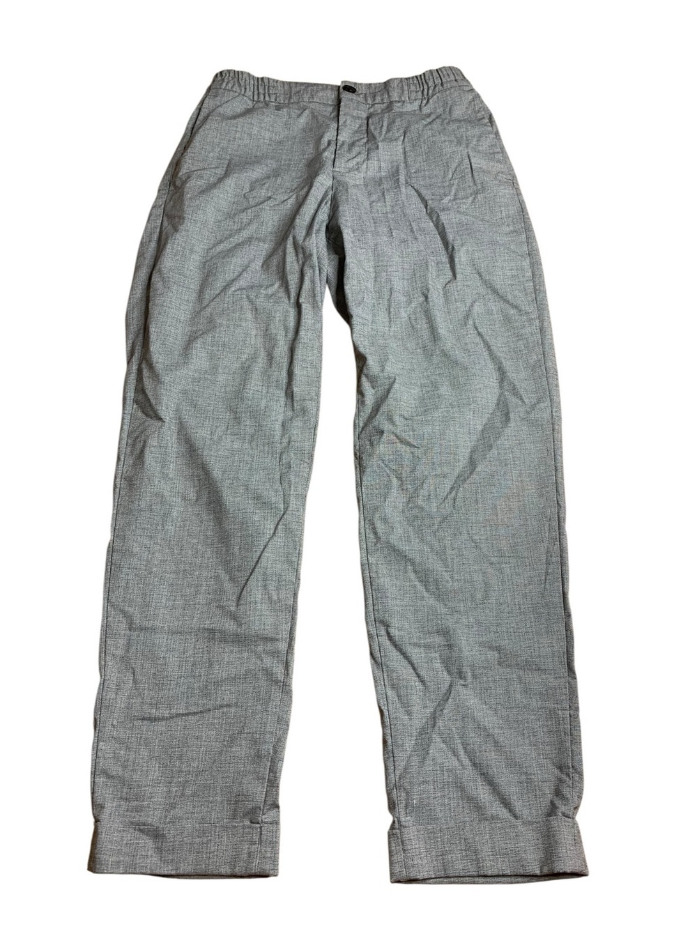 H&M Grey Slim Fit Chino Trousers Dress Pants Size 32R